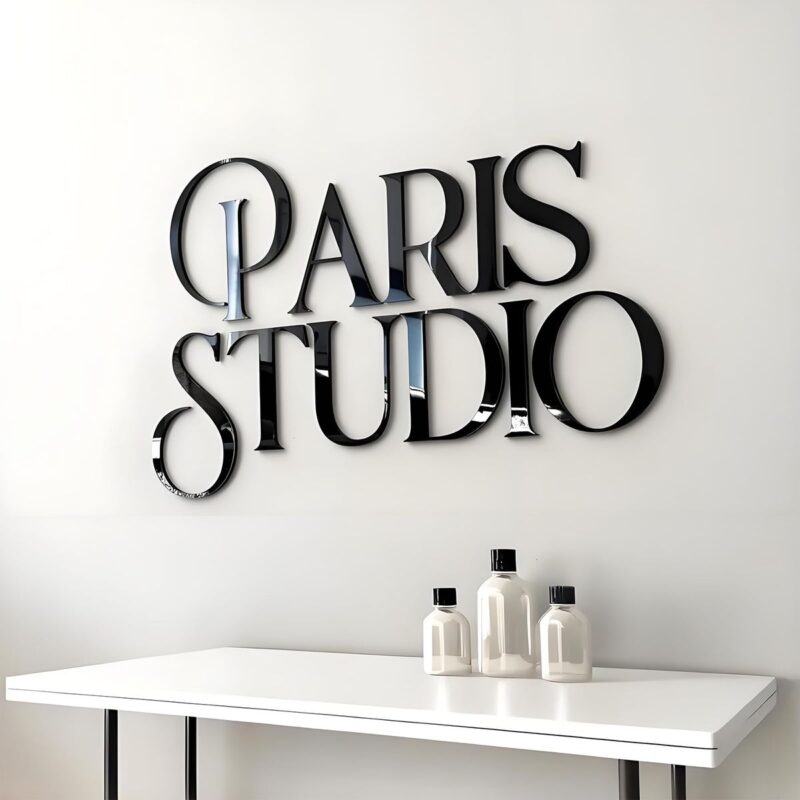 3D Acrylic Letters